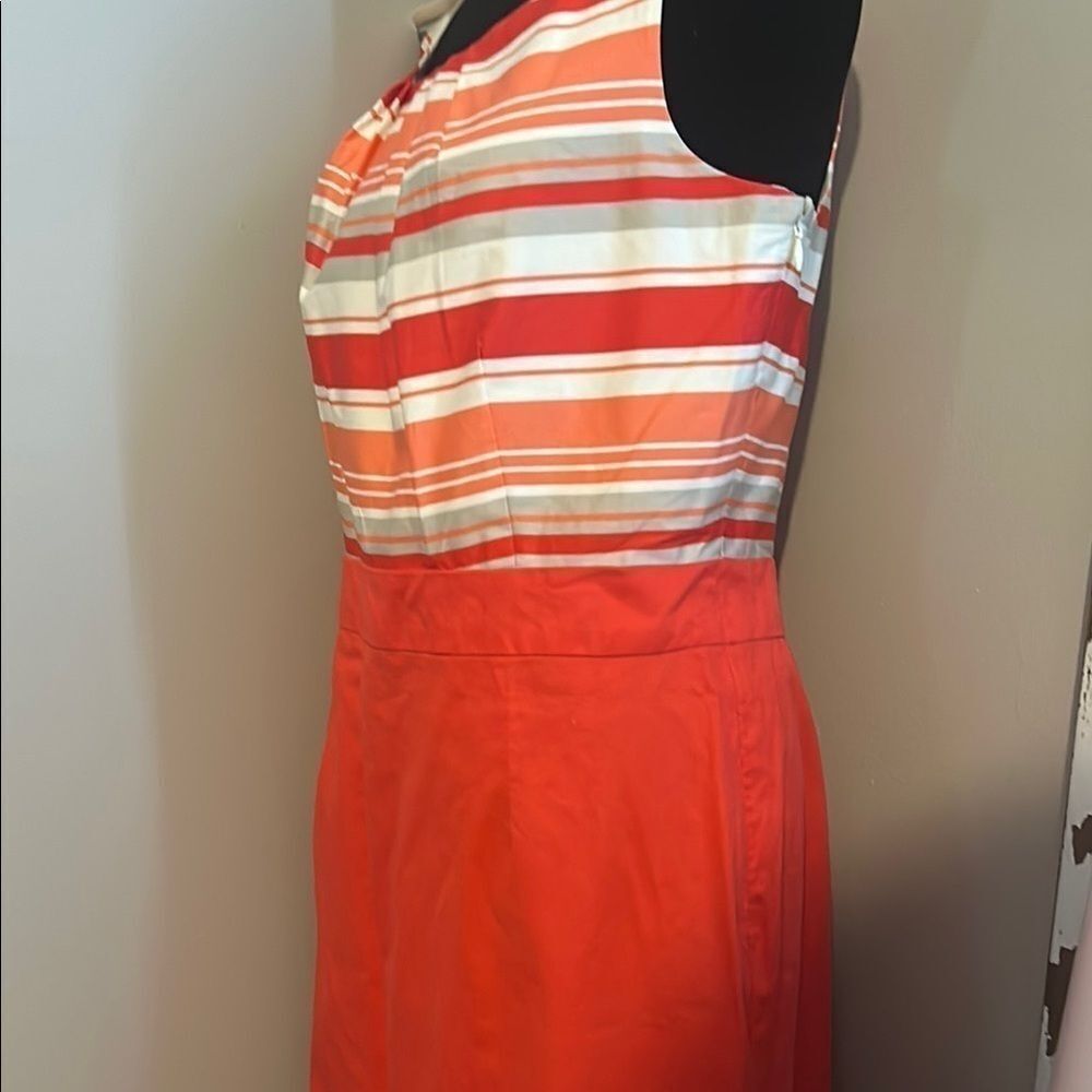 NWT Banana Republic Red White Sheath Mini Dress   B - Picture 6 of 11